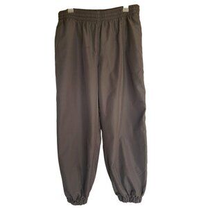 Tek Gear Mens XL Track Pants Gray Athletic Pants Pockets Elastic Cuffs Sporty